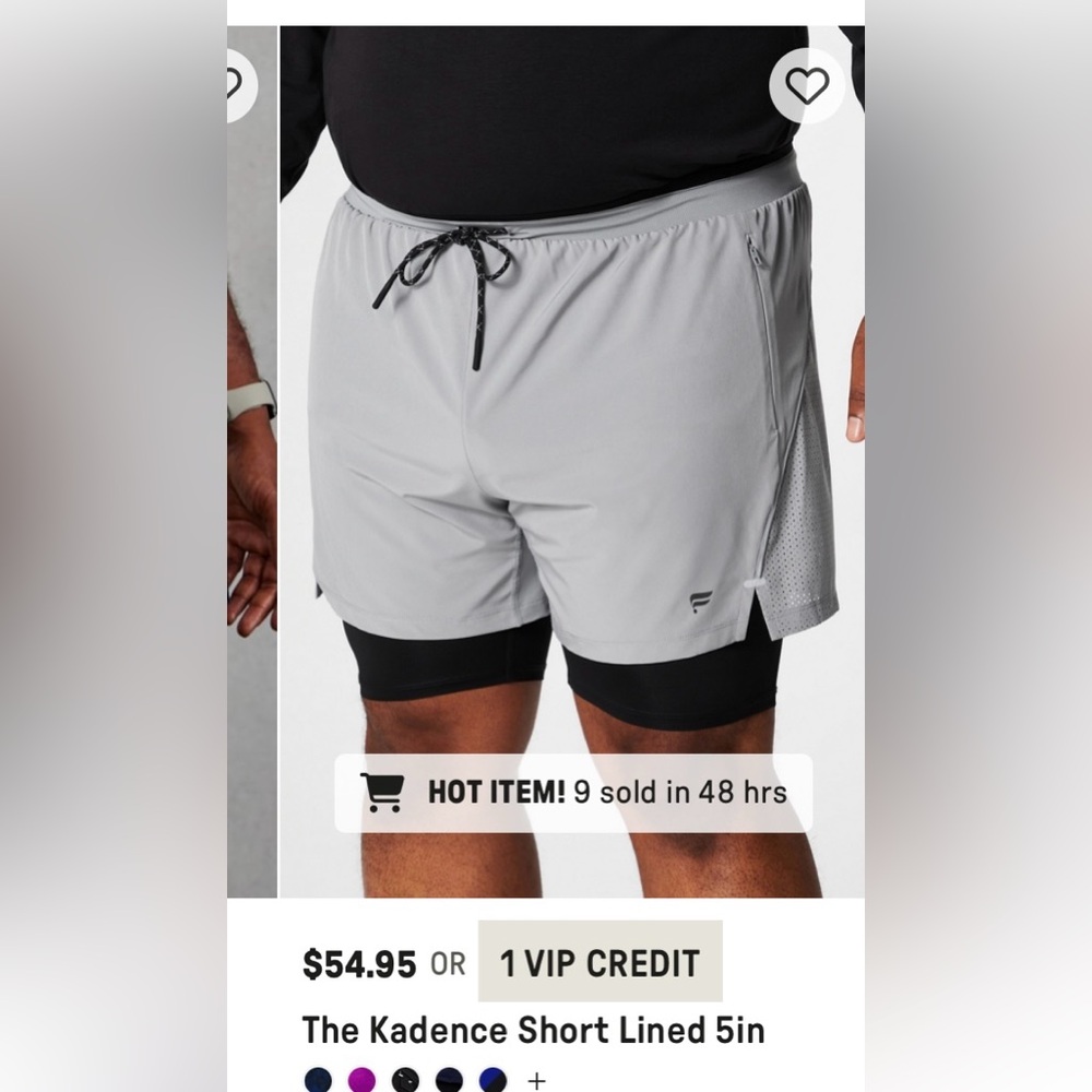 Fabletics Shorts ( mens) Lined